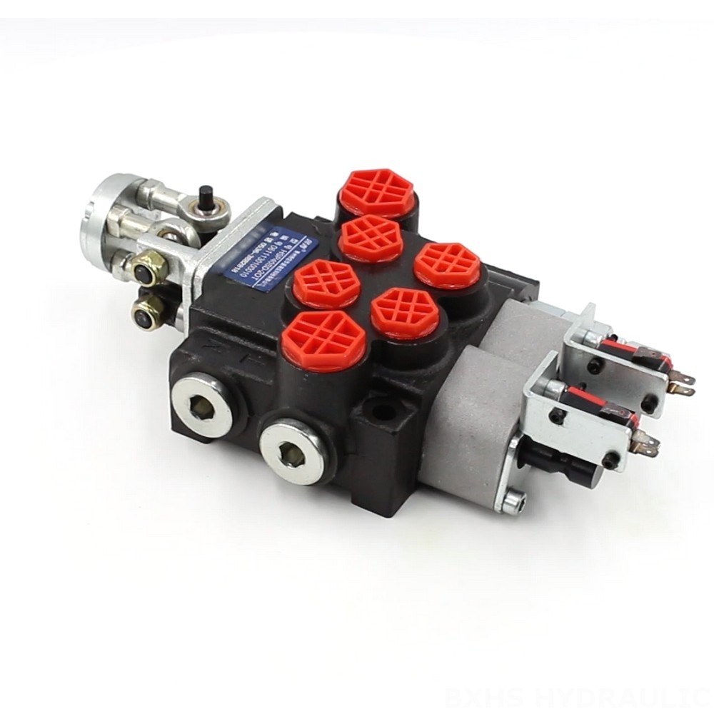 P40 Micro Switch Joystick 2 Spool Monoblock Directional Valve: Performance, Reliability, Innovation image